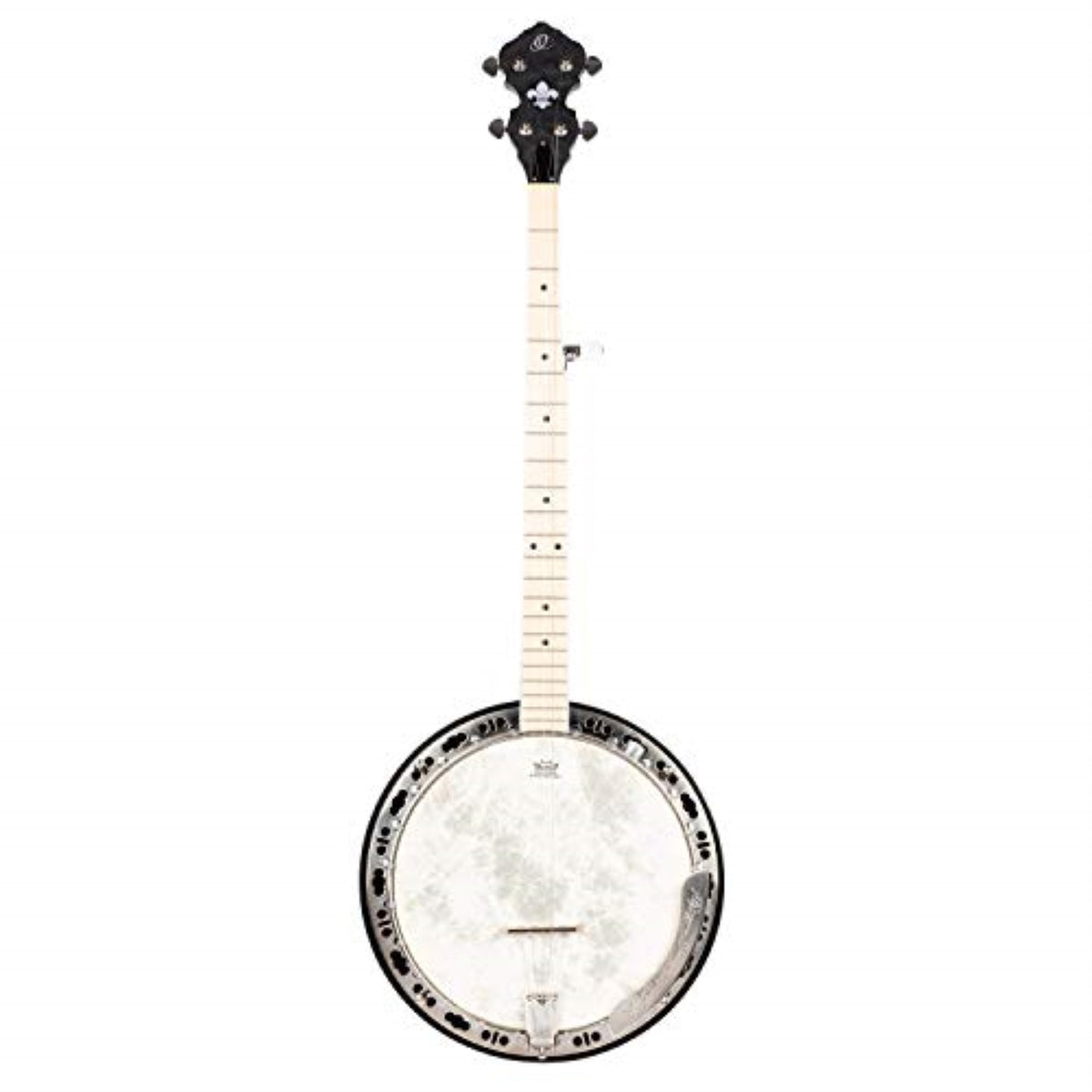 Falcon Series Left-Handed 5-String Quilted Maple Resonator Acoustic-Electric Banjo With Bag