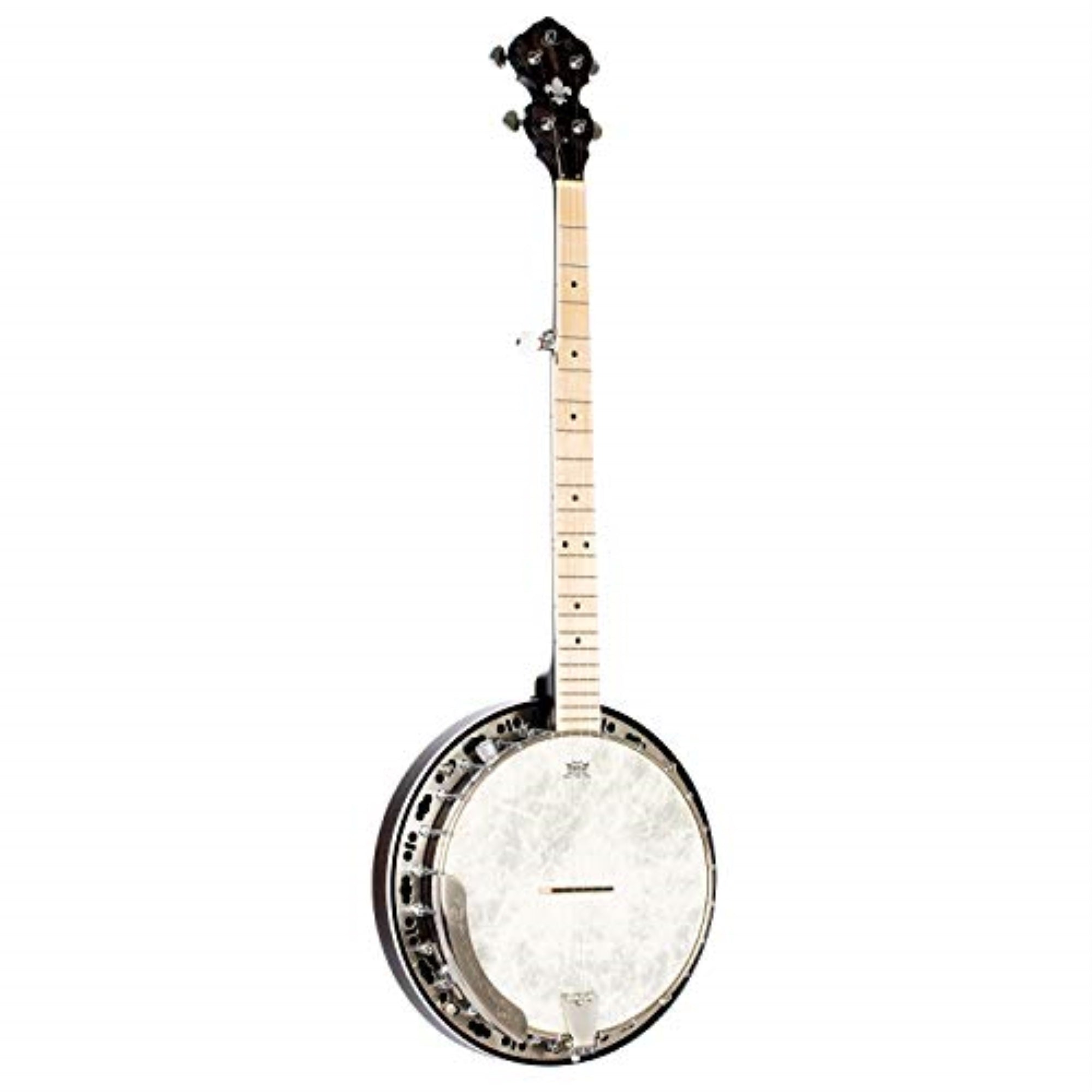 Falcon Series 5-String Quilted Maple Resonator Acoustic-Electric Banjo With Bag
