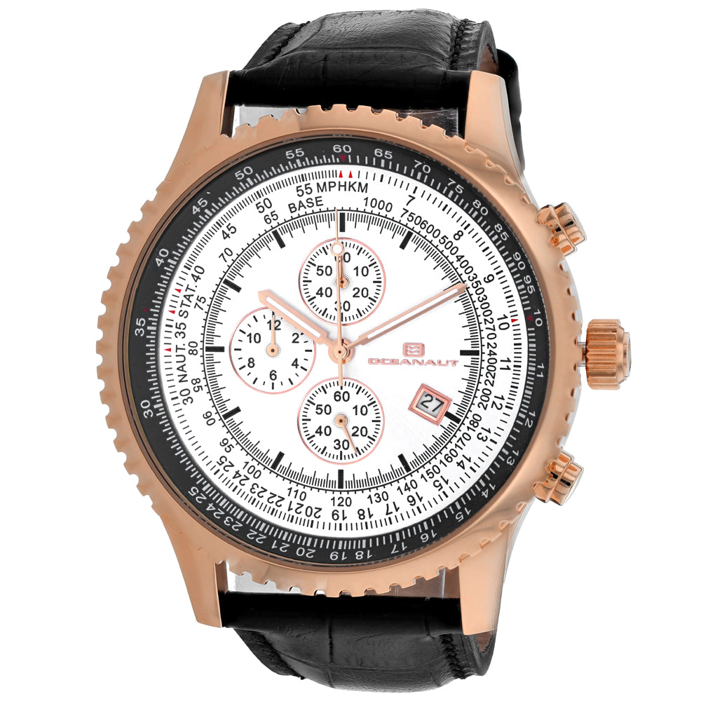 Oceanaut Men 'S Oc0317 Quartz Black Watch