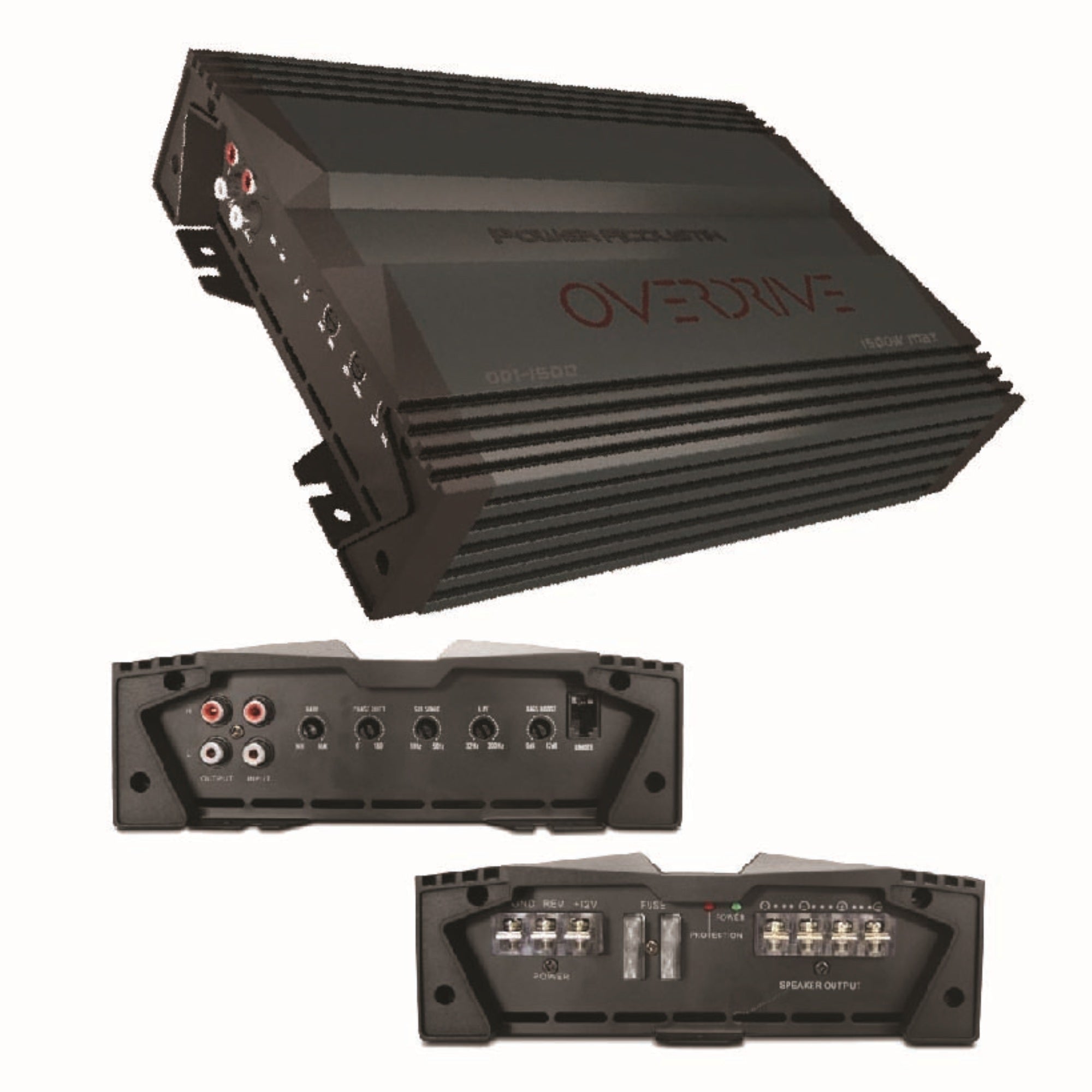 Power Acoustik 1500 Watt Max Mono A/B