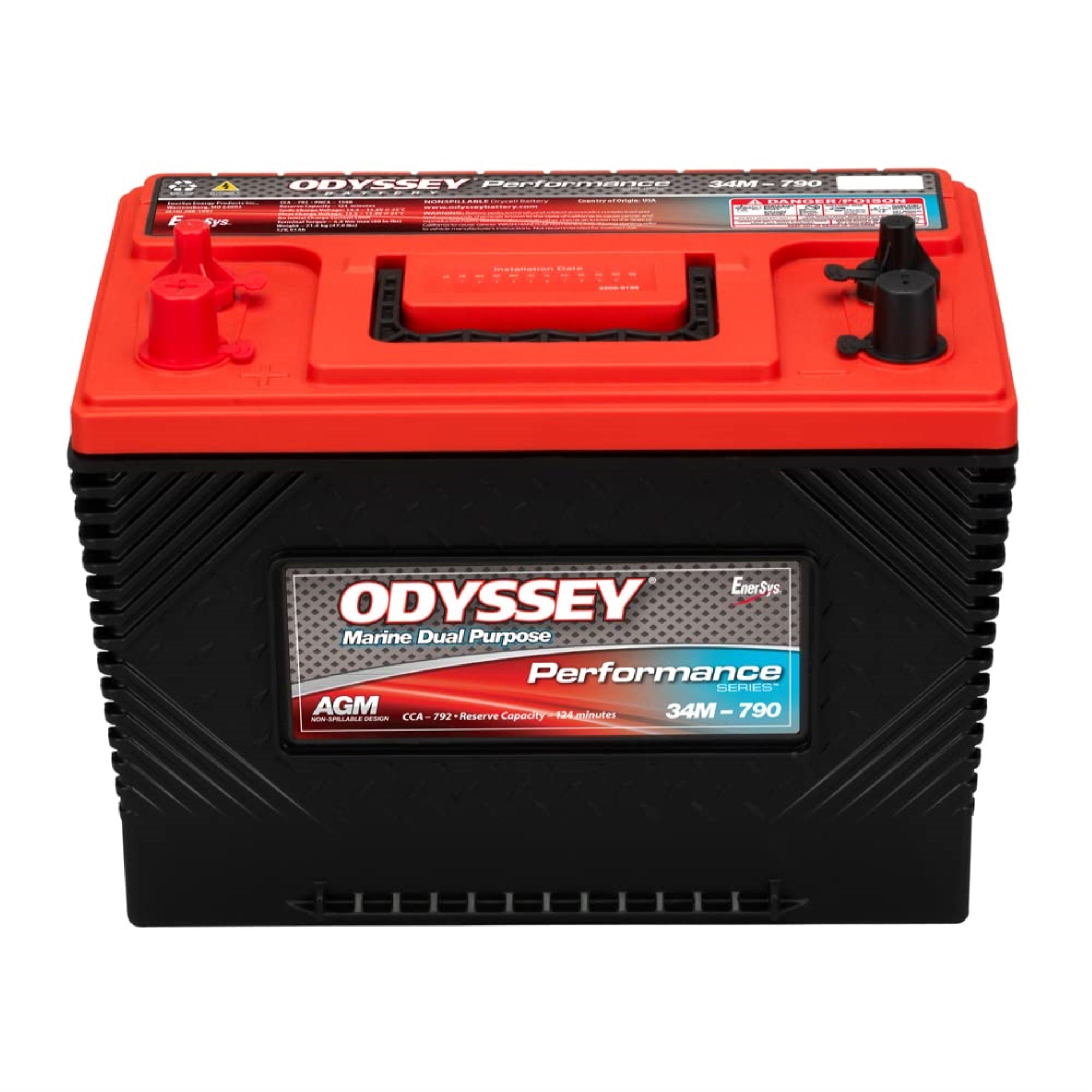 Odyssey Battery Odp-Agm34M Performance Series Agm Battery