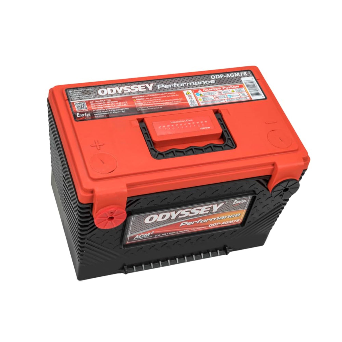 Odyssey Battery Odp-Agm78 Performance Series Agm Battery