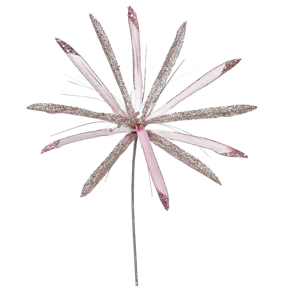 Vickerman 24″ Pink Papyrus, 20″ Flower 3/Bag - OF160509
