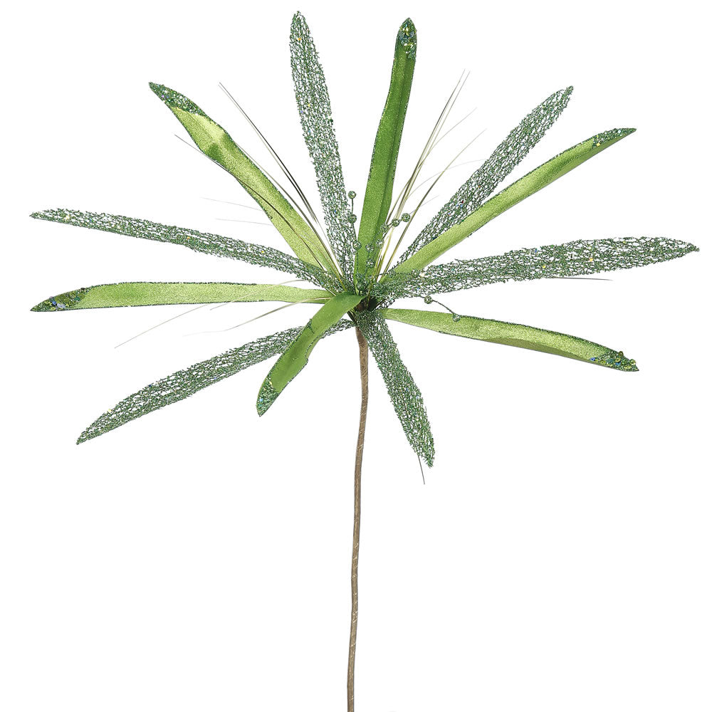 Vickerman 24″ Lime Papyrus, 20″ Flower 3/Bag - OF160513