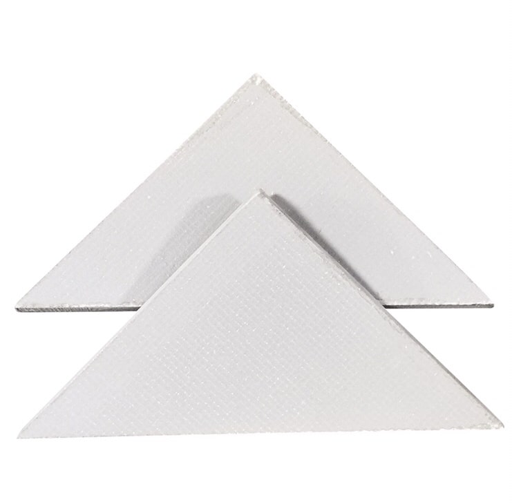 Triangle 10 X 10 X 1 Corner Shelves - 2 Pack