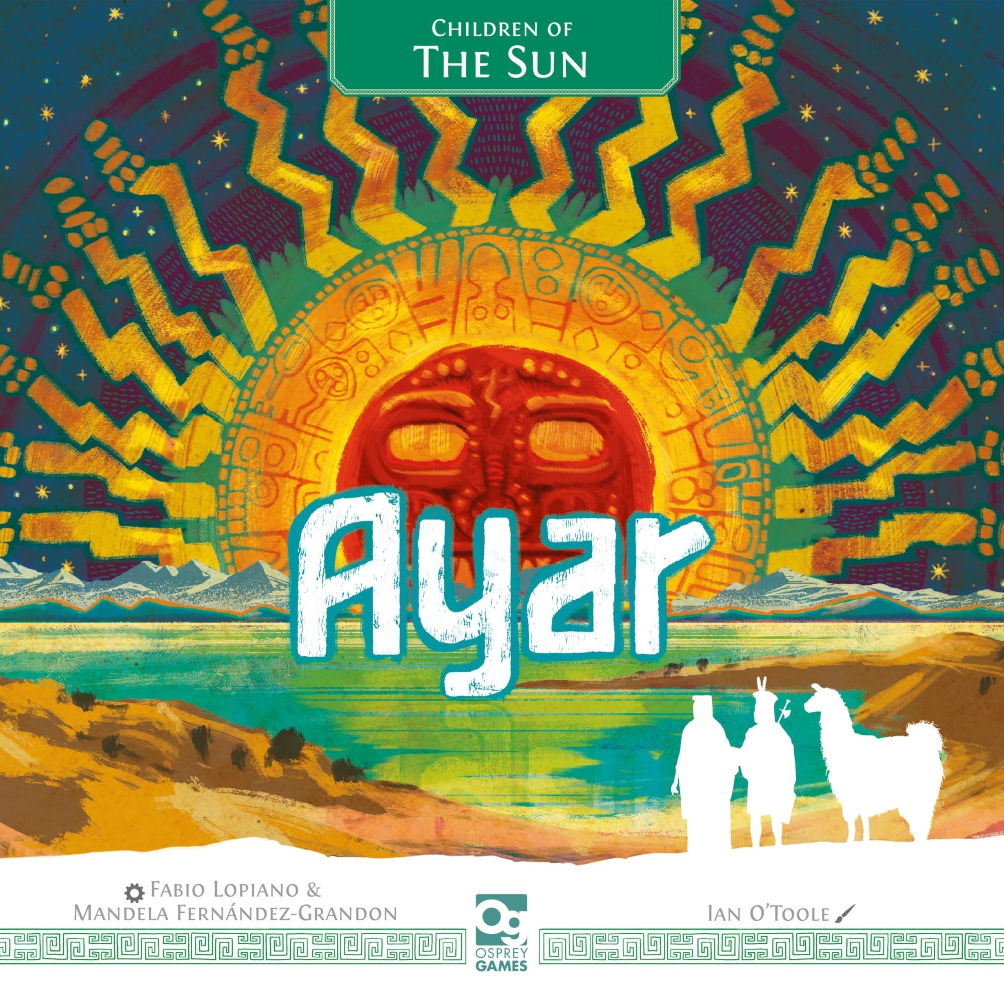 Ayar: Children of the Sun by Osprey Games | Mid-Weight Euro Strategy Board Game for 1-4 Players, Ages 14+ | Inca Origin Myth Game