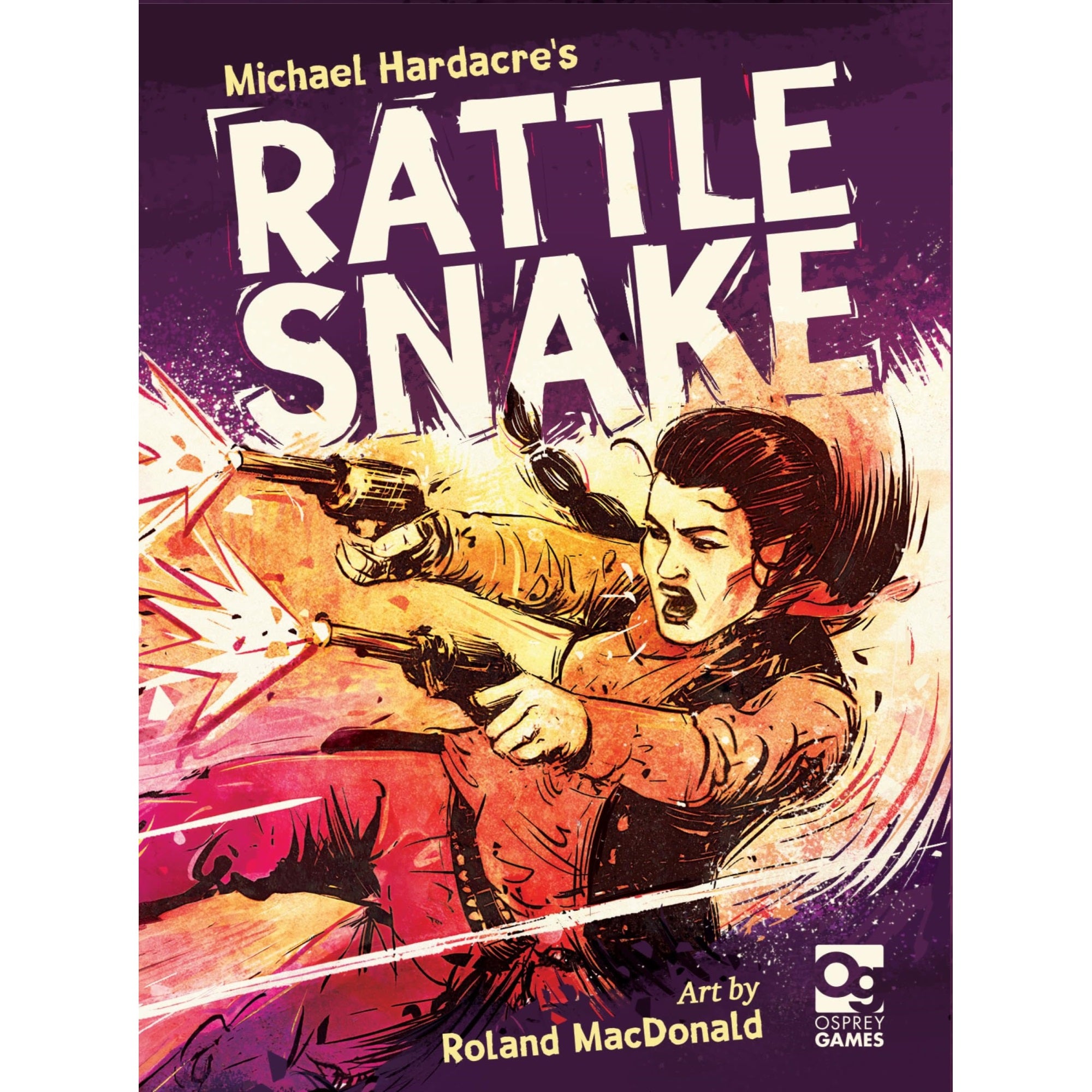 Rattlesnake Board Game by Osprey Games | Fast 2-Player Head-to-Head Western Card Game, Ages 14+ | 15 Min | High-Powered Combo Showdown