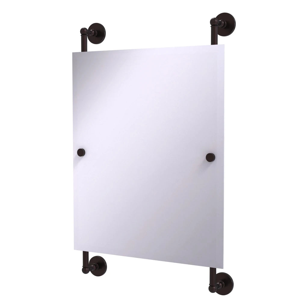 Prestige Skyline Collection Rectangular Frameless Rail Mounted Mirror - P1000-27-92-ABZ