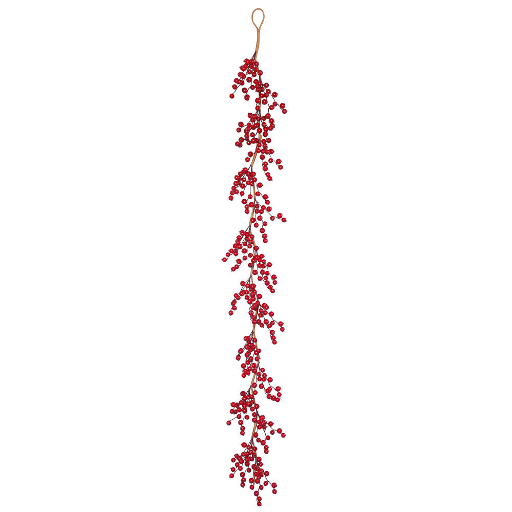 Vickerman 72″ Red Gooseberry Outdoor Garland - P152512