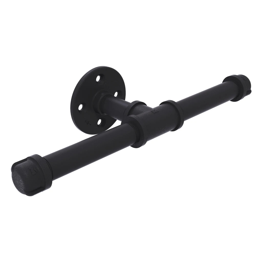 Pipeline Collection Double Roll Toilet Paper Holder - P-160-Dtp-Bkm