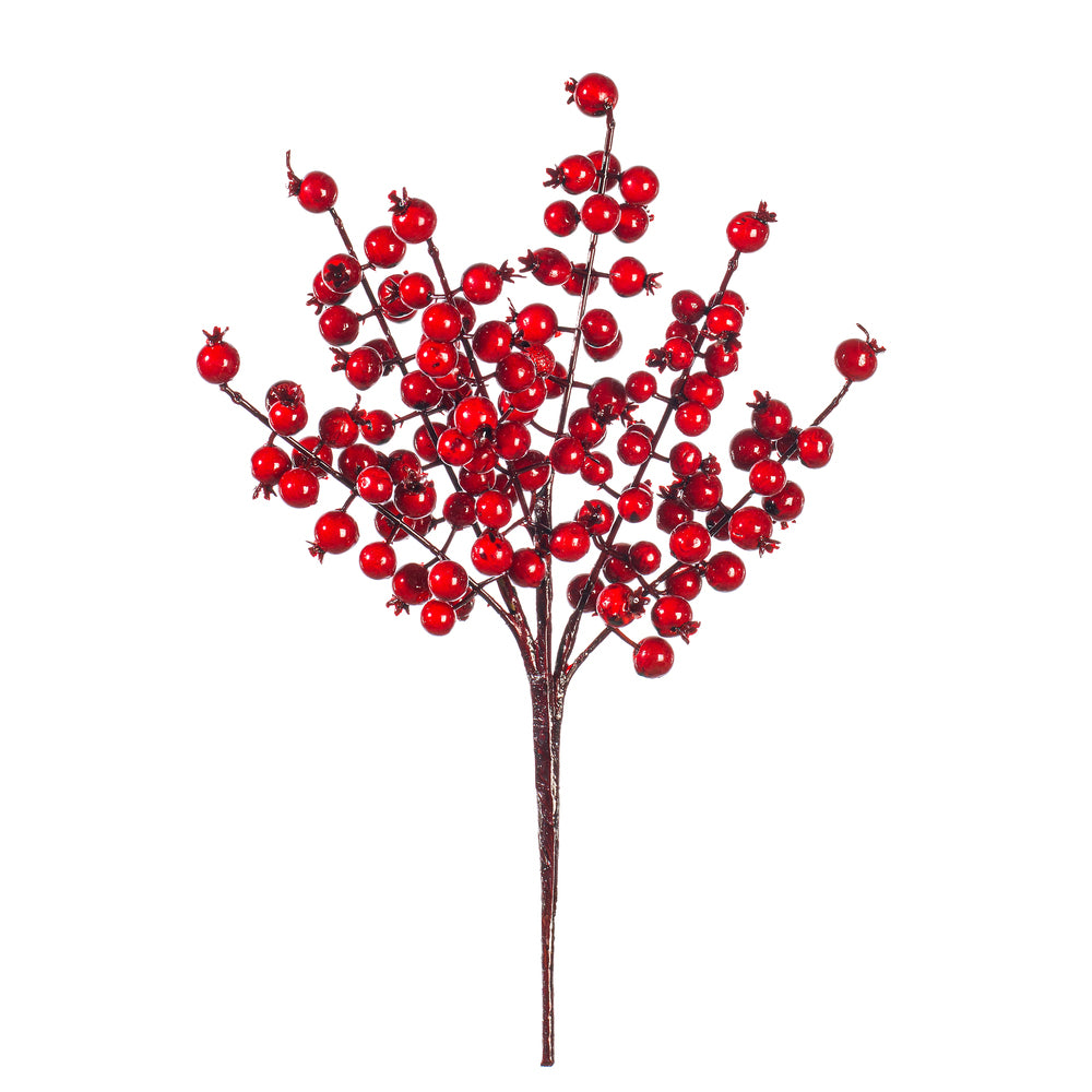 14” Red Crab Apple Mixed Berry Pick 6/Bg