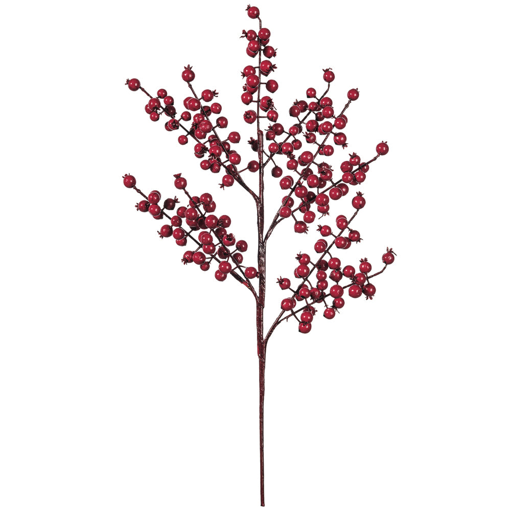 24” Red Crab Apple Mixed Berry Spray 3Bg