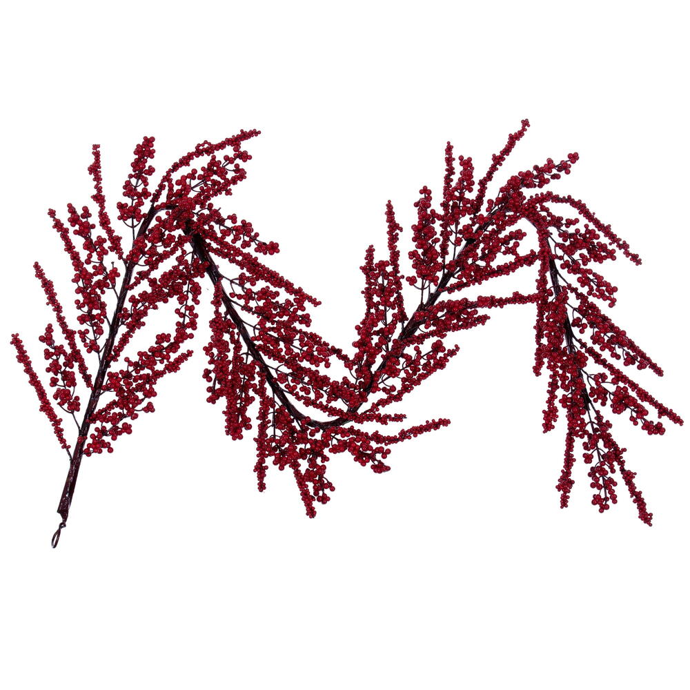 72” Mixed Red & Dark Red Berry