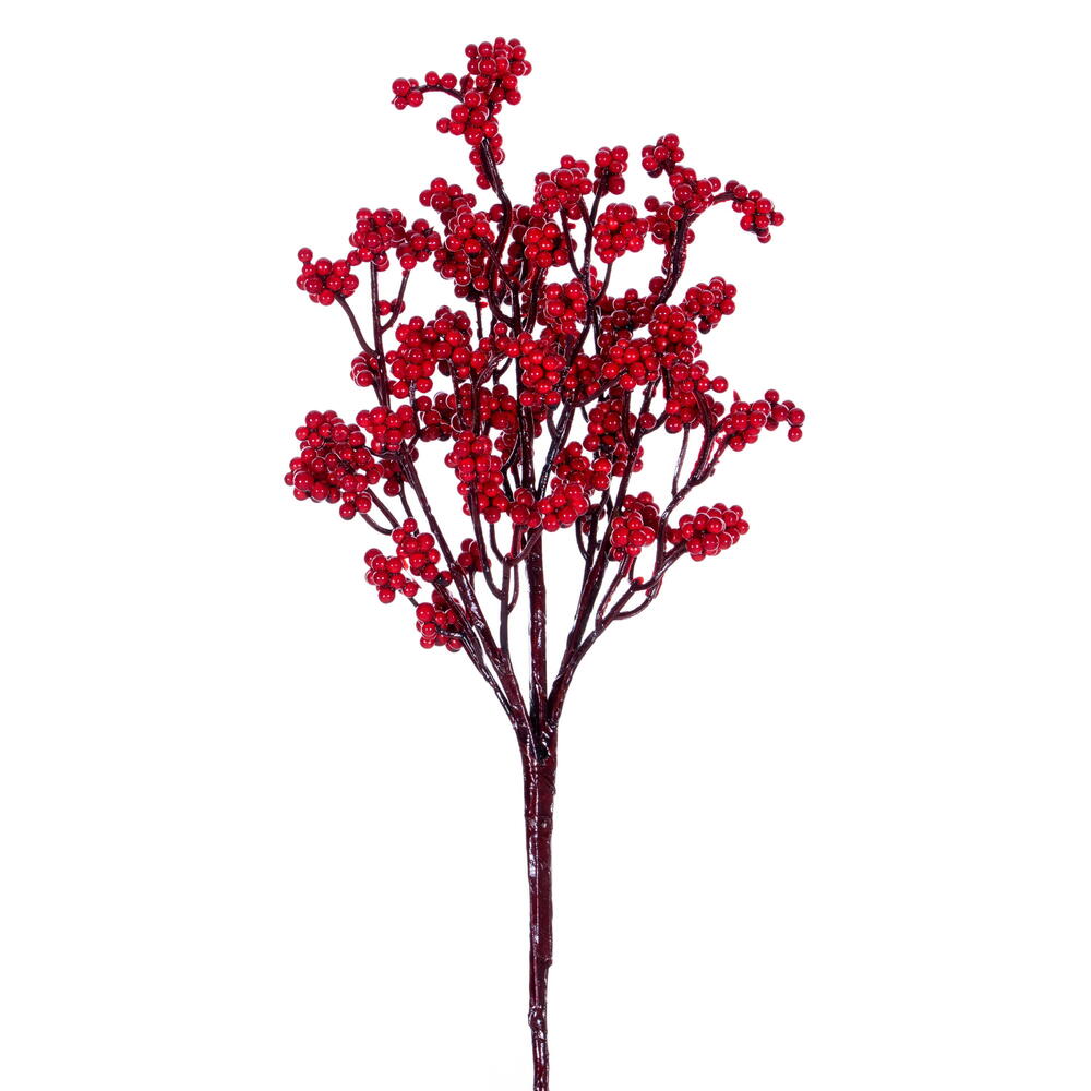 14” Red Petite Cluster Berry Pick 6/Bag