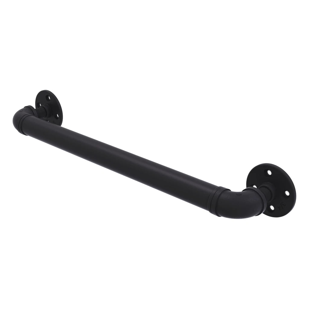 Pipeline Collection 24 Inch Grab Bar - P-700-24-GB-BKM