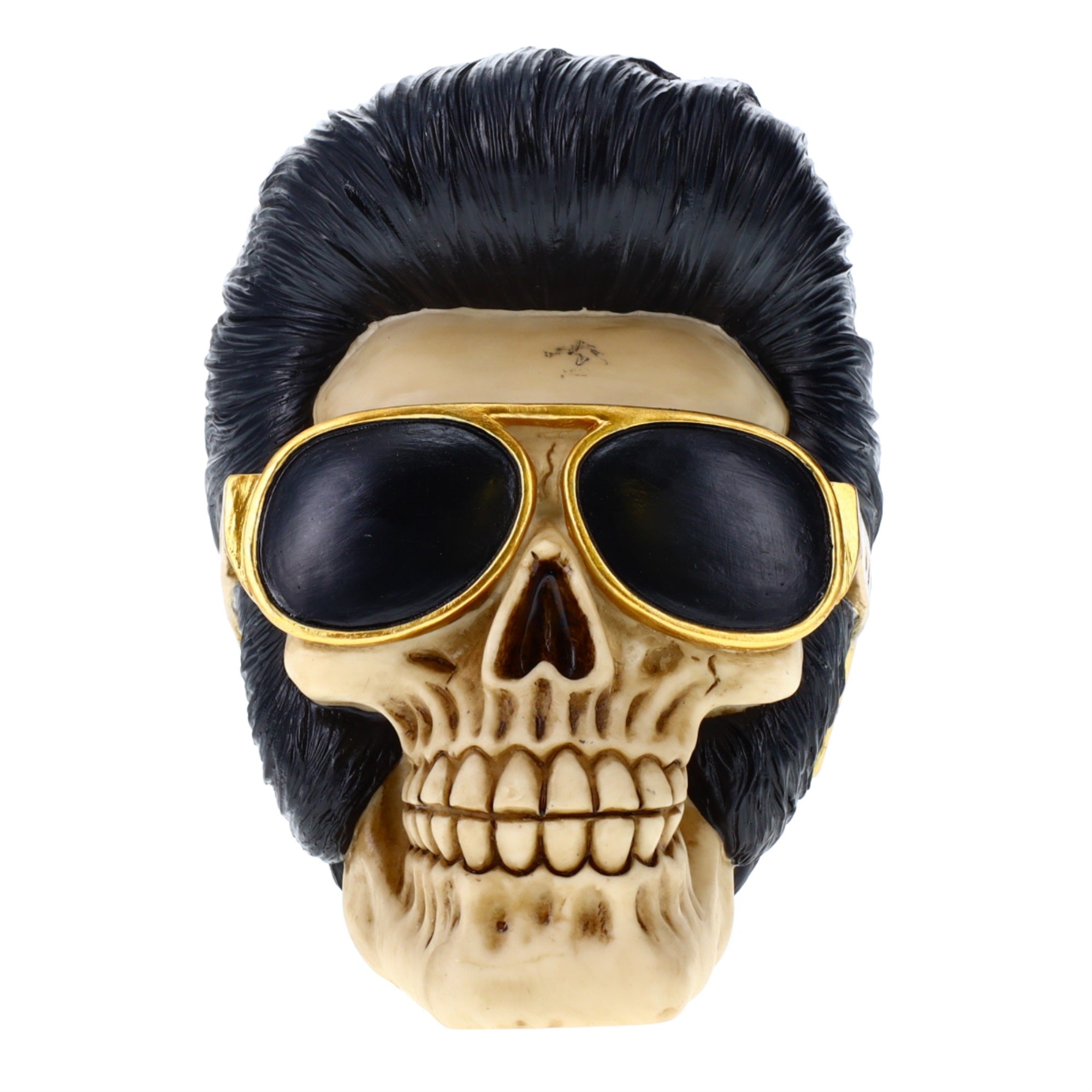 Treasure Cove Elvis Collectible Caracas Skull Design P78443 Halloween Decoration Gothic Skeleton Head Dia De Los Muertos
