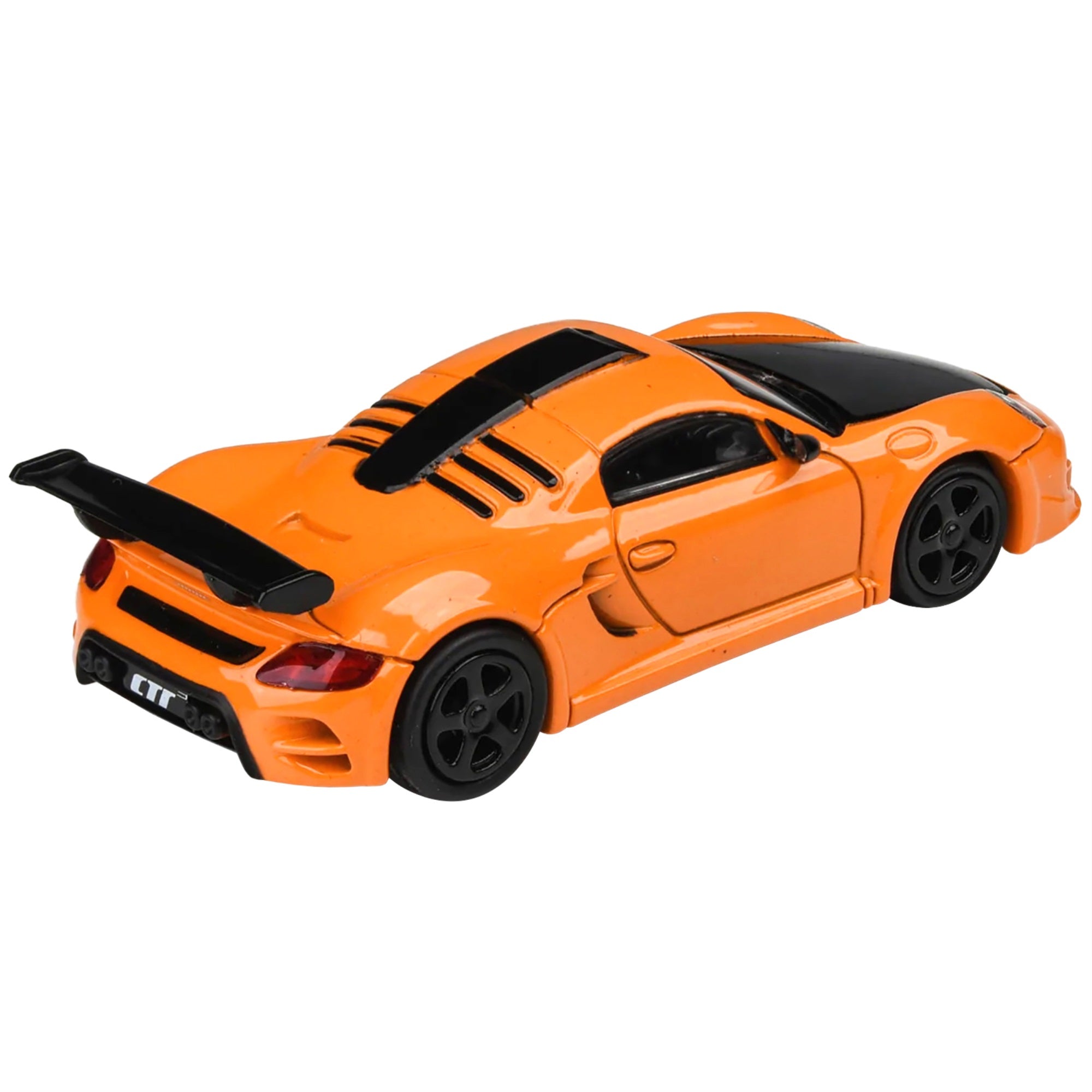 2012 RUF CTR3 Clubsport Orange with Black Hood 1/64 Diecast Model Car by Paragon Models