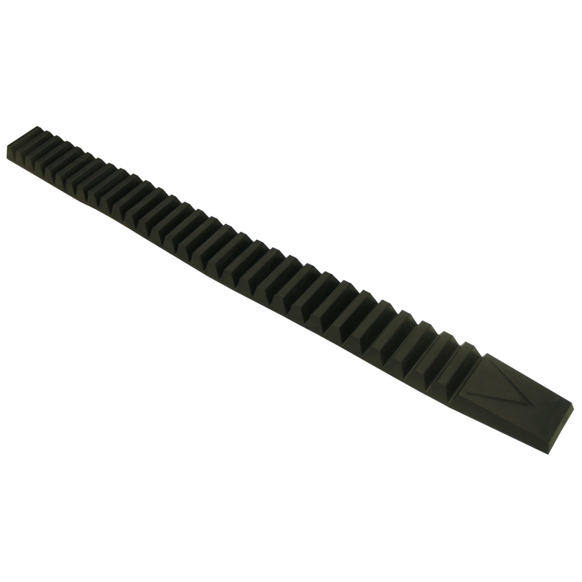 Pacer Performance 25-500 Black 28 1/2' Length Heavy Duty Bumper Guard Kit - 2 Piece