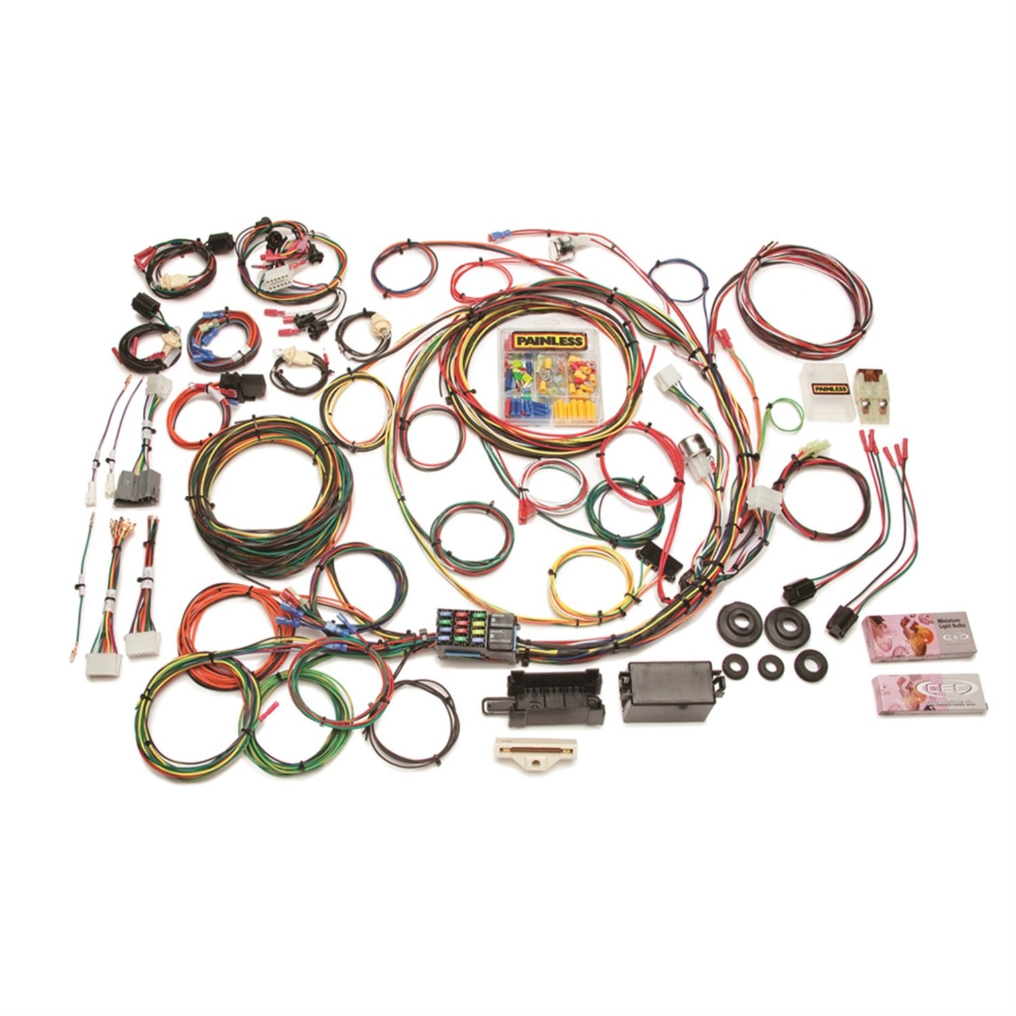 Painless Performance 10117 Direct Fit Chassis Harness W/O Switches For 1967-1977 F-Series Ford Trucks - 21 Circuits