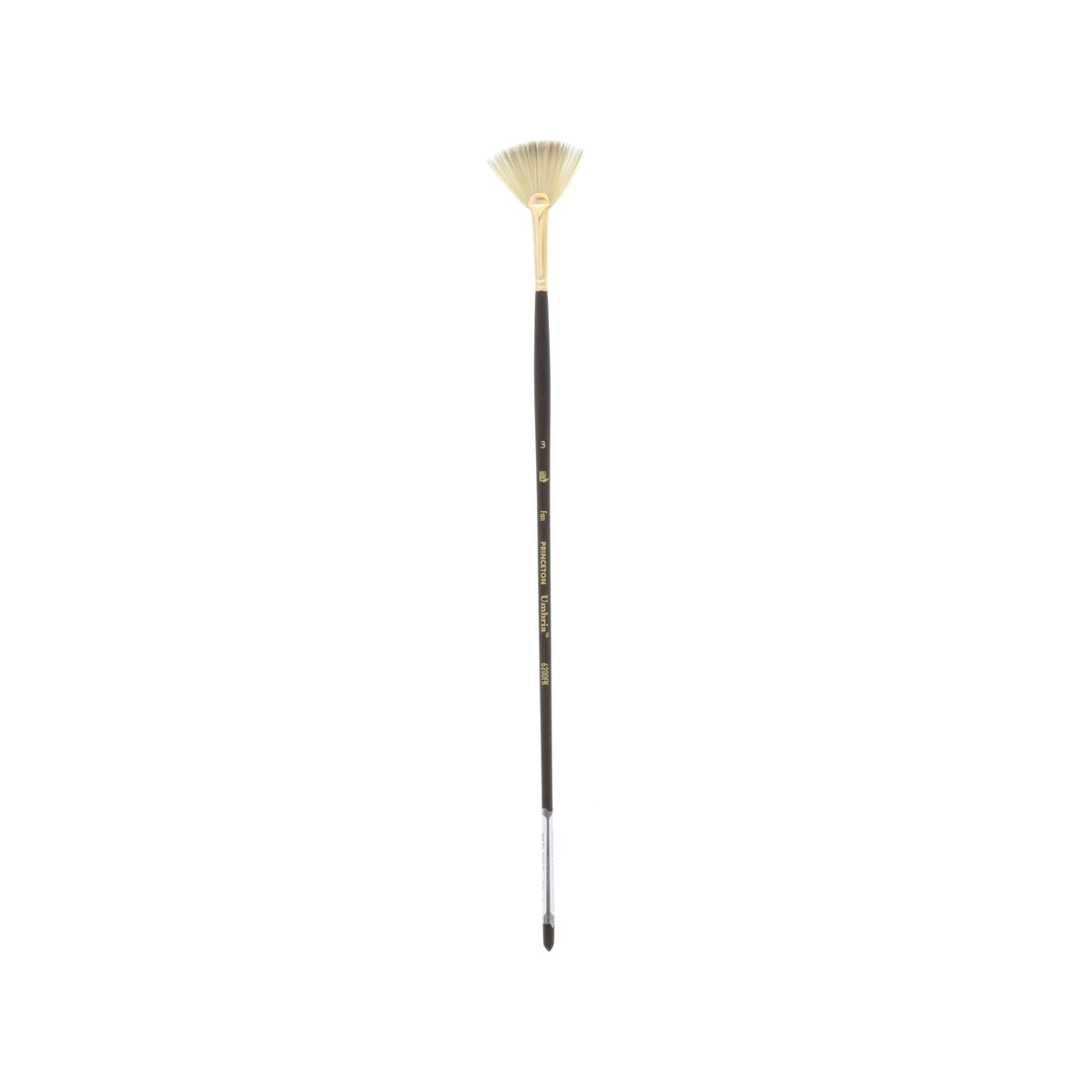 Princeton Brush Umbria Synthetic Blend Watercolor & Acrylic Brush, Fan, 3