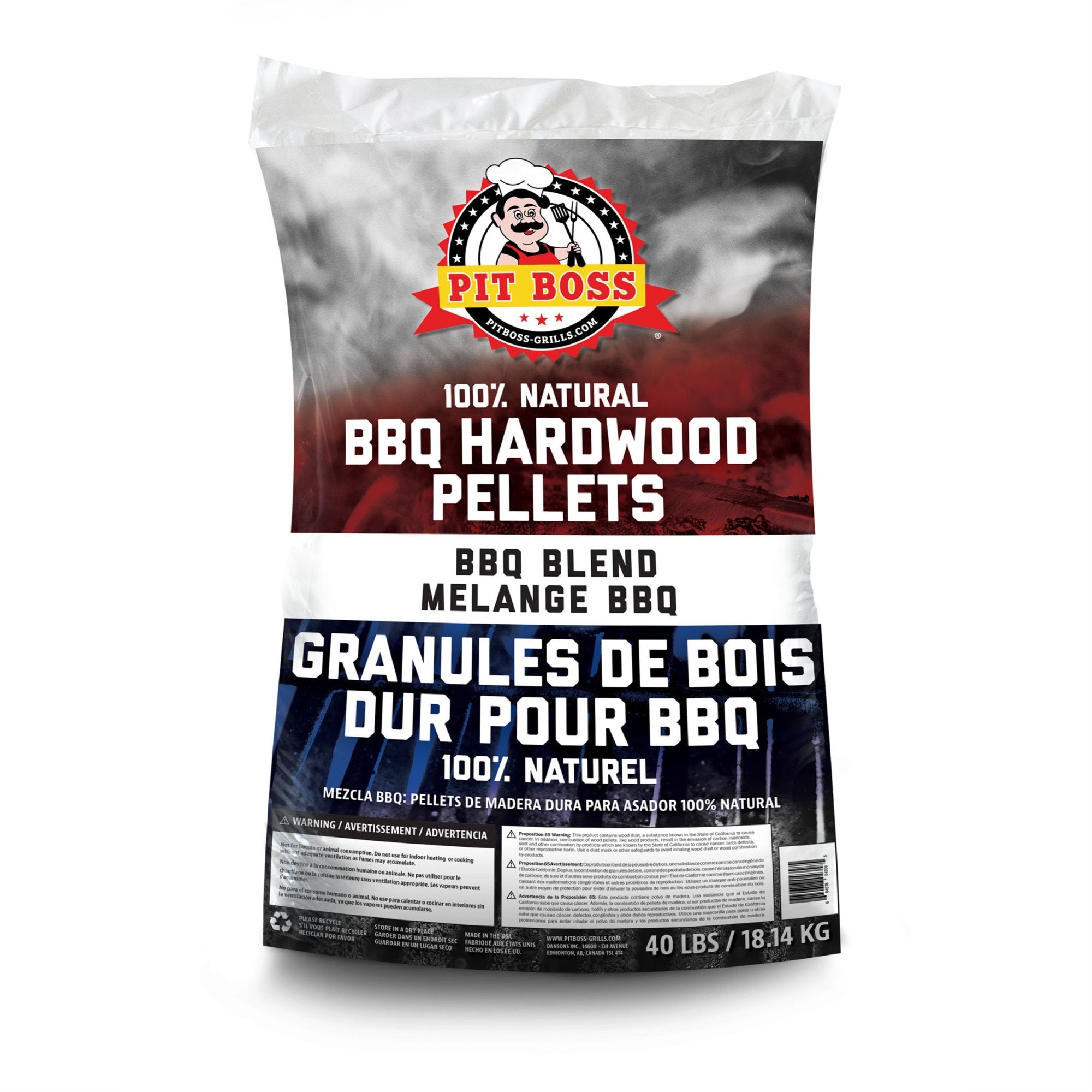 Pit Boss Bbq Wood Pellets, 40 Lb., Competition Blend