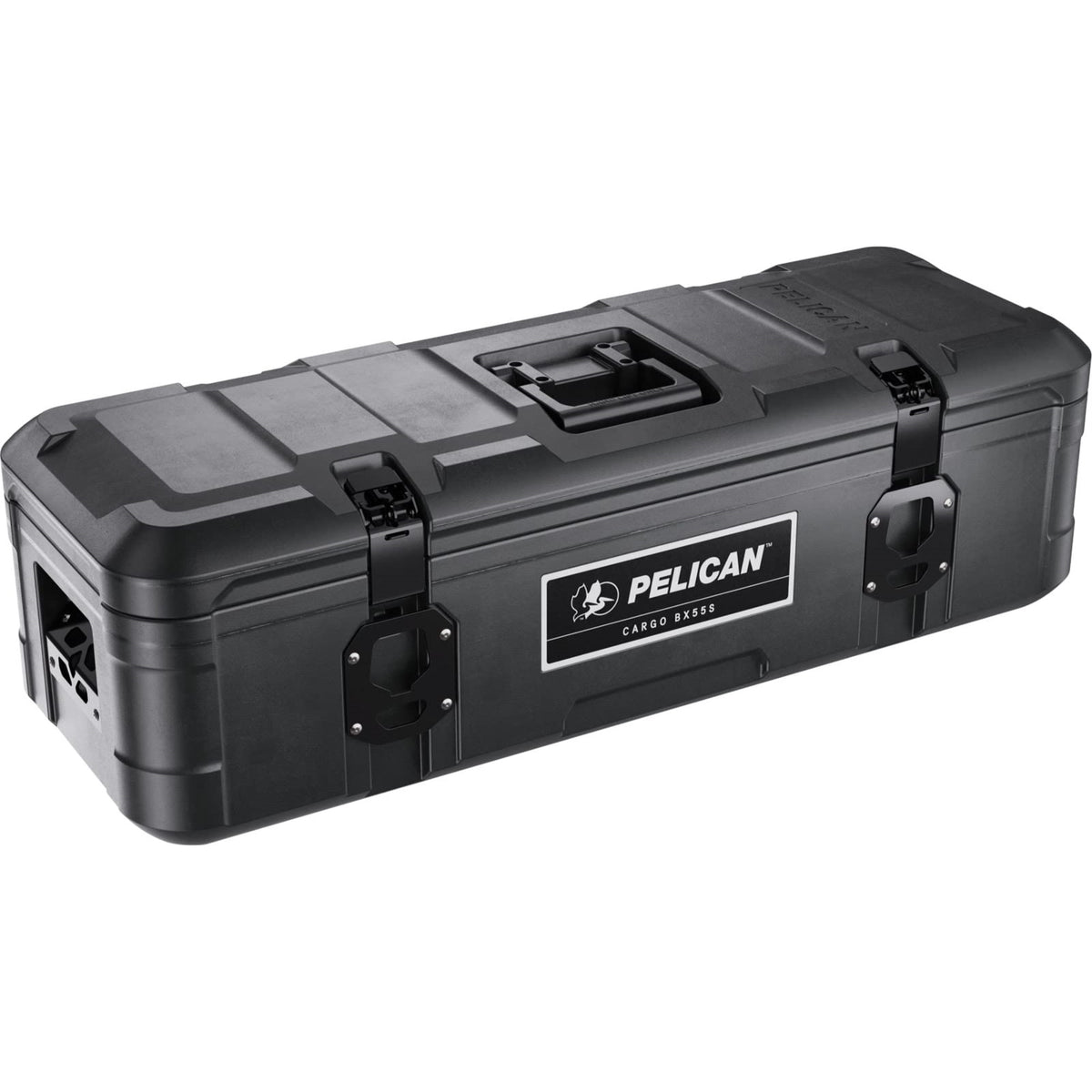 Pelican Cargo Case Bx55S - Truck Tool Box, Cargo Carrier For Truck Bed, Overland Case, Outdoor Waterproof Storage Box (Black)