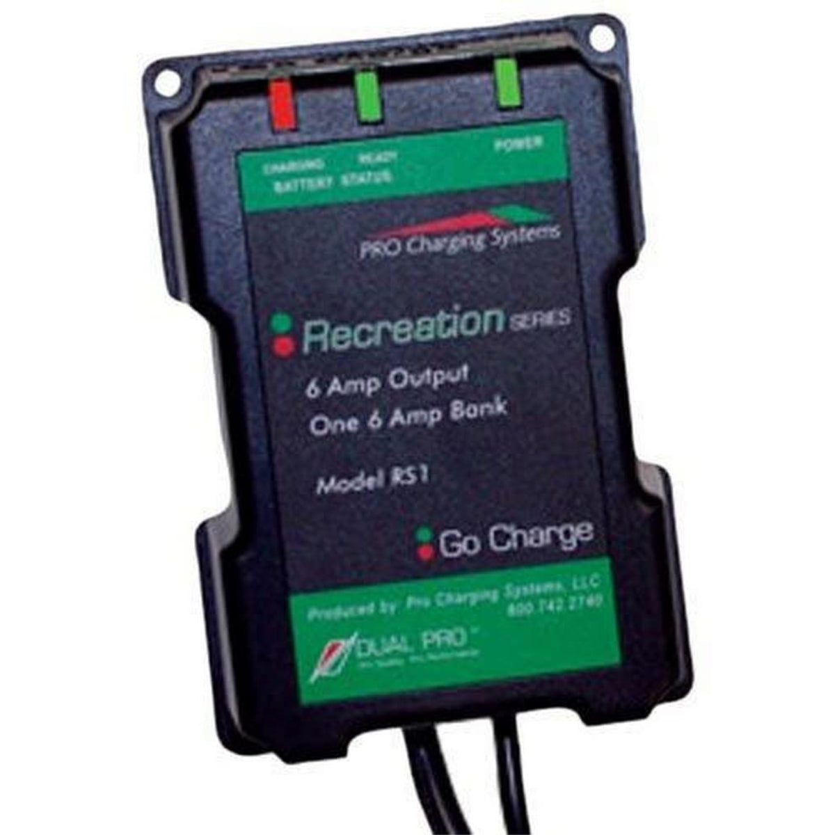 Dual Pro Recreational Series Battery Charger: Rs1, 12V