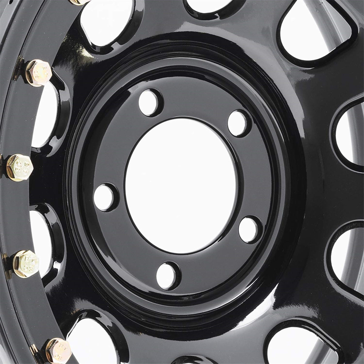 Pro Comp Steel Wheels Series 252 Wheel With Gloss Black Finish (15X8 ...