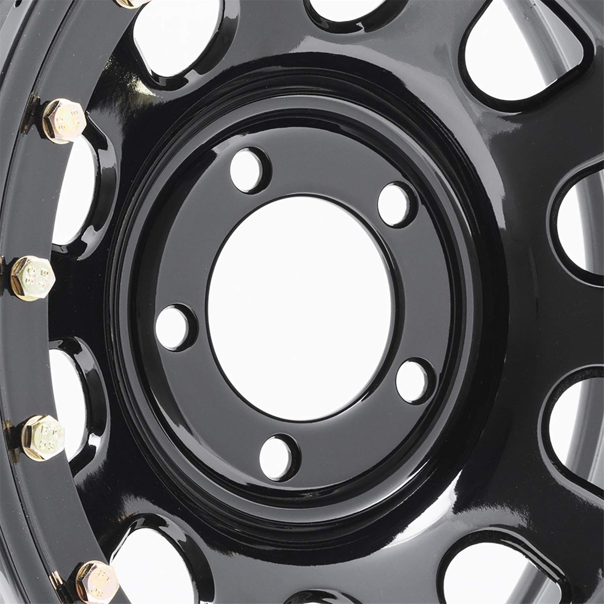 Pro Comp Steel Wheels Series 252 Wheel With Gloss Black Finish (15X8'/5X4.5')