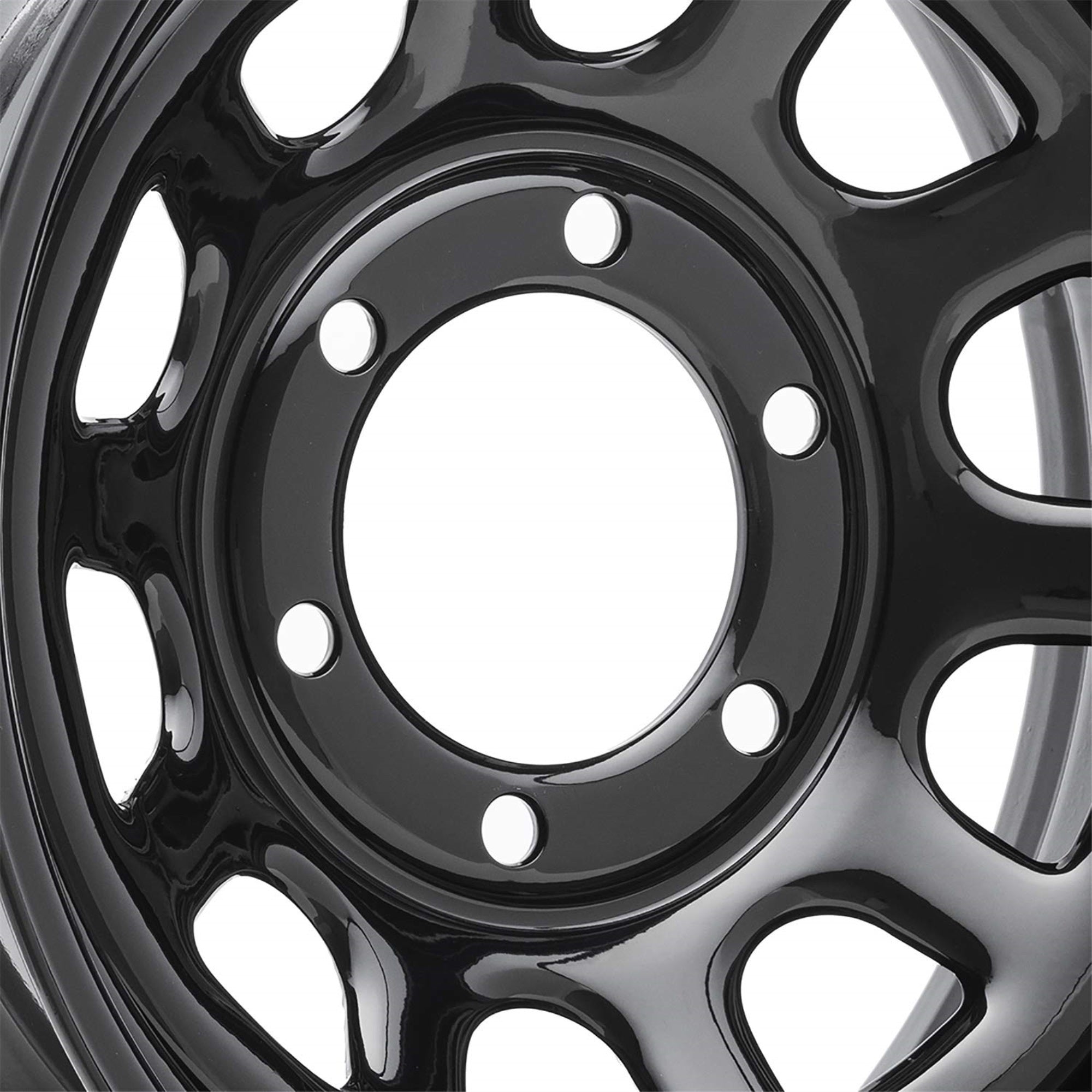 Pro Comp Steel Wheels Series 51 Wheel With Gloss Black Finish (15X10'/6X5.5')