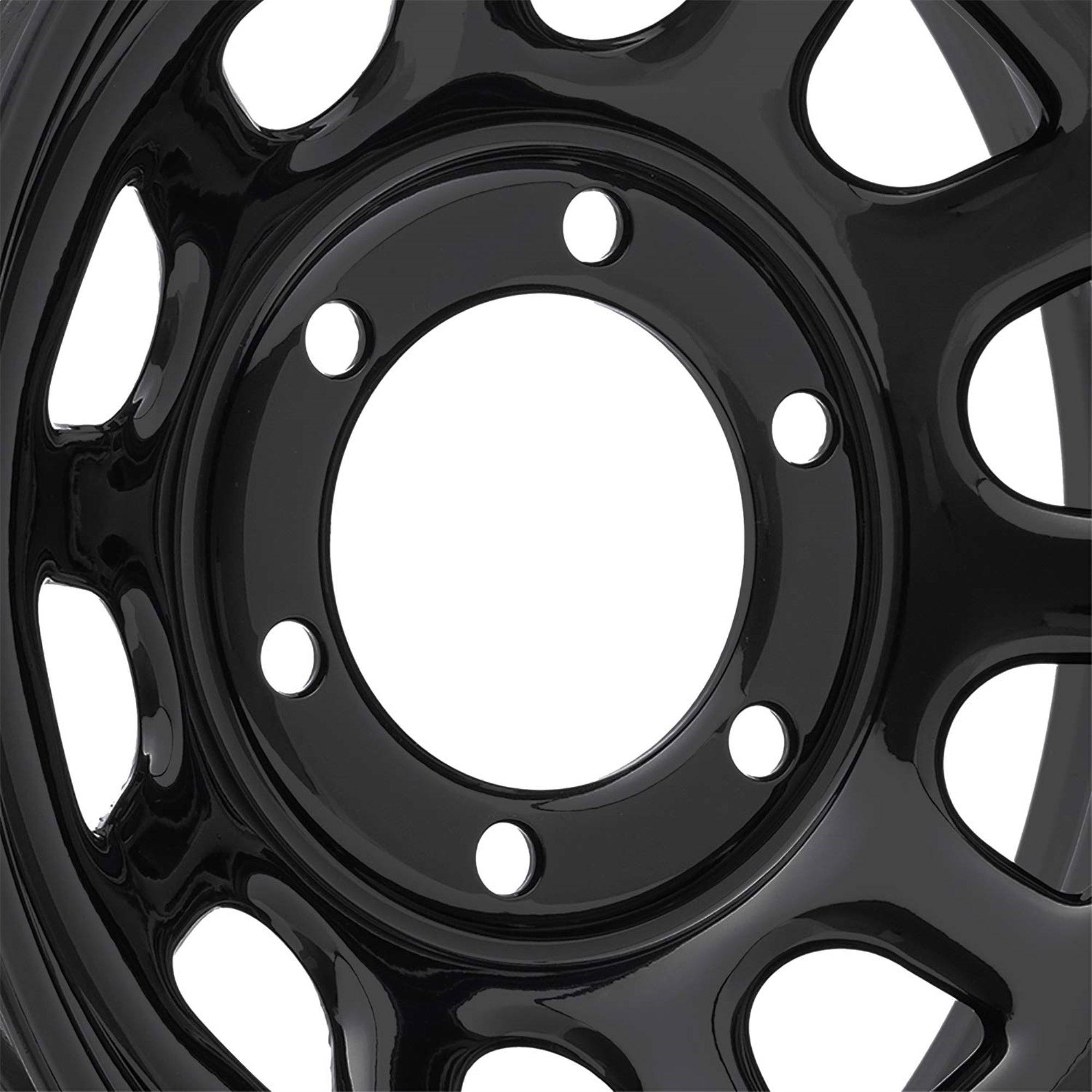 Pro Comp Steel Wheels Series 51 Wheel With Flat Black Finish (15X10'/6X5.5')