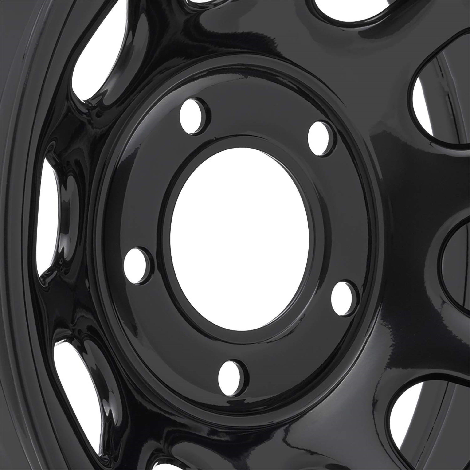 Pro Comp Steel Wheels Series 51 Wheel With Flat Black Finish (15X10'/5X5.5')