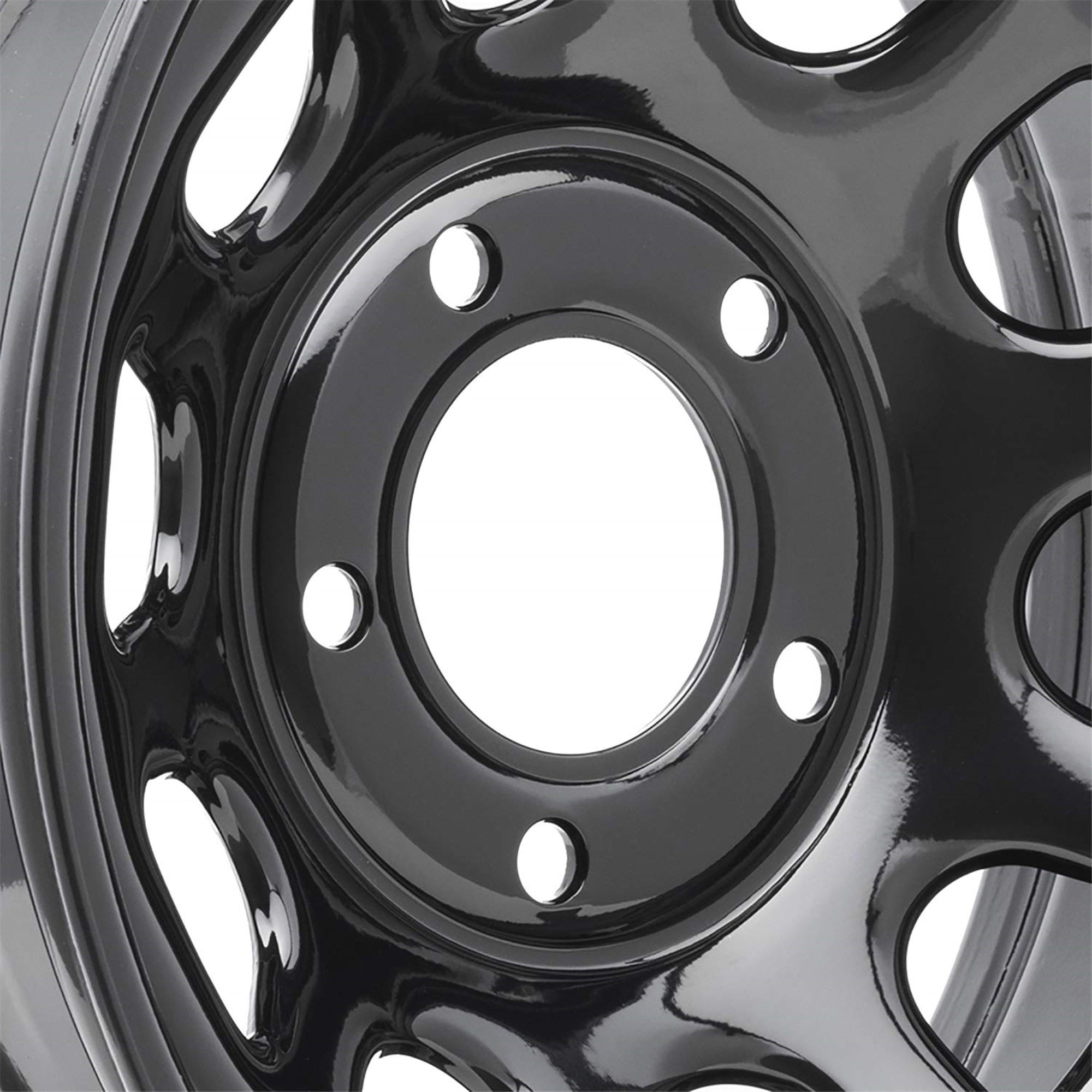 Pro Comp Steel Wheels Series 51 Wheel With Gloss Black Finish (15X8'/5X5.5')