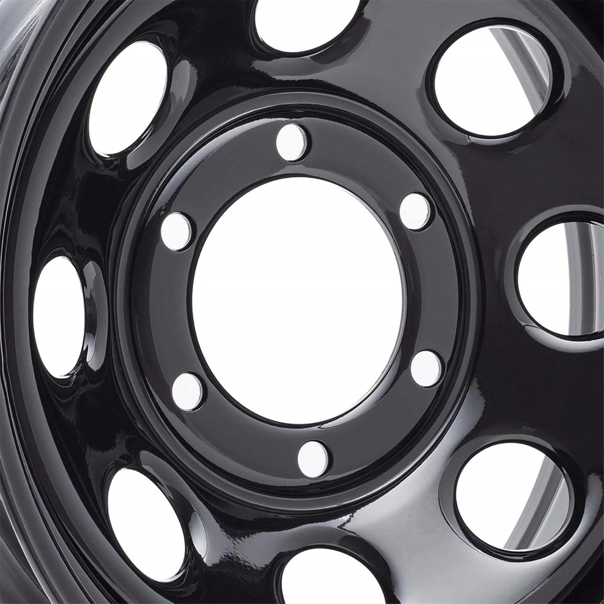 Pro Comp Steel Wheels Series 97 Wheel With Gloss Black Finish (15X10'/6X5.5')