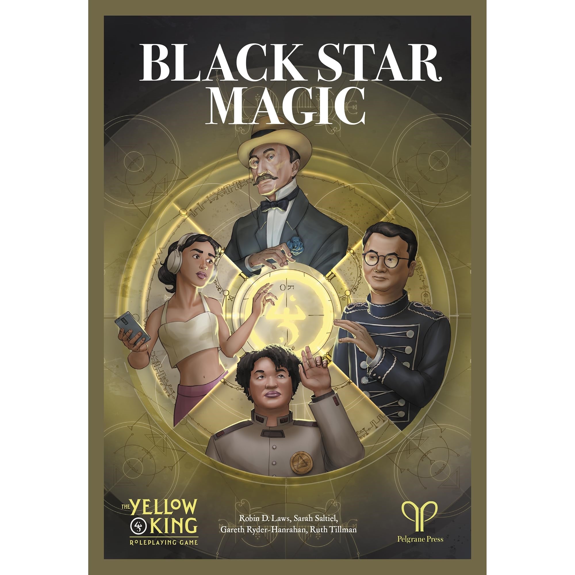 Pelgrane Press: The Yellow King: Black Star Magic - Rpg Book, Bring Mind-Bending Spellcasting, New Magic Rules, Roleplaying Game