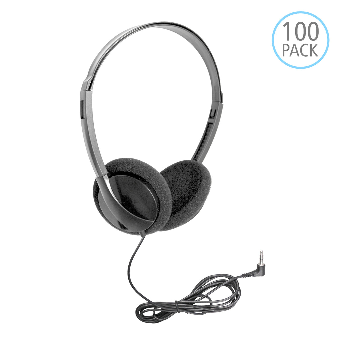 Hamiltonbuhl Personal Economical Headphones, 100 Pack