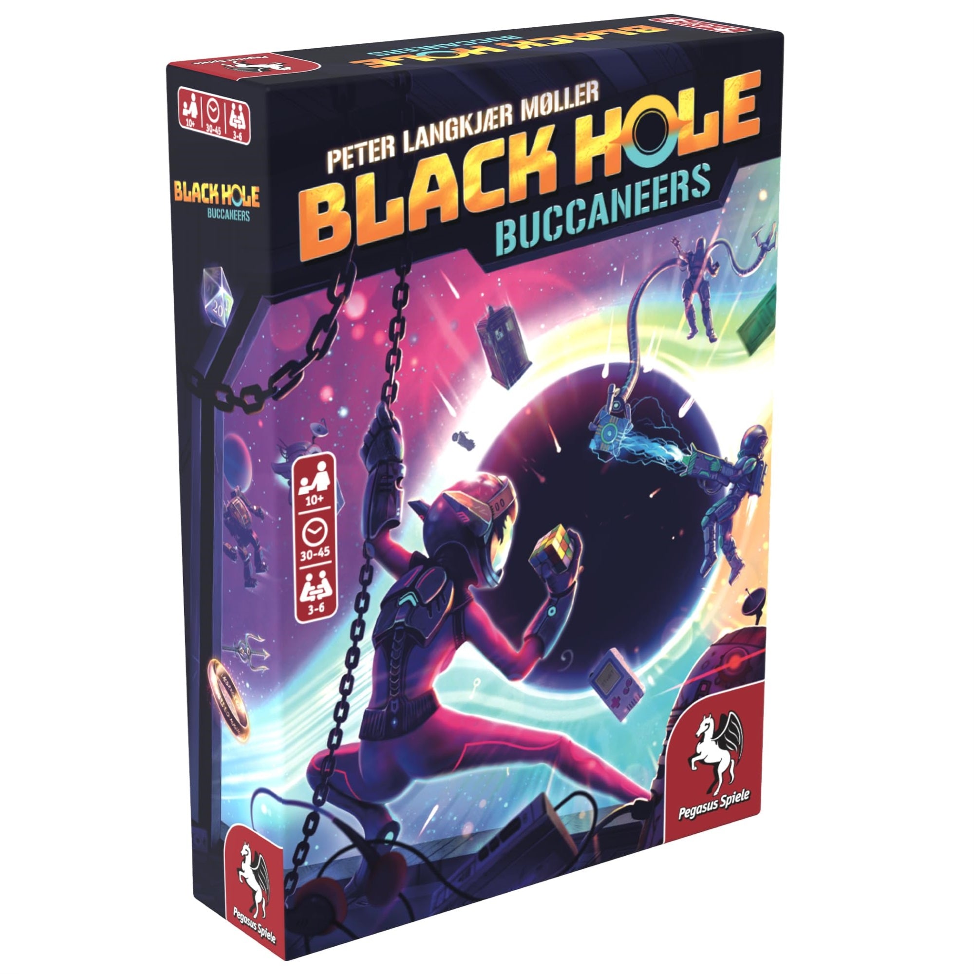 Black Hole Buccaneers - Drafting Board Games - For Family Game Night - Ages 10+ - 3 To 6 Players - 30 To 45 Min Of Gameplay - English Version