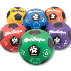 MacGregor® Rubber Soccerballs Size 4