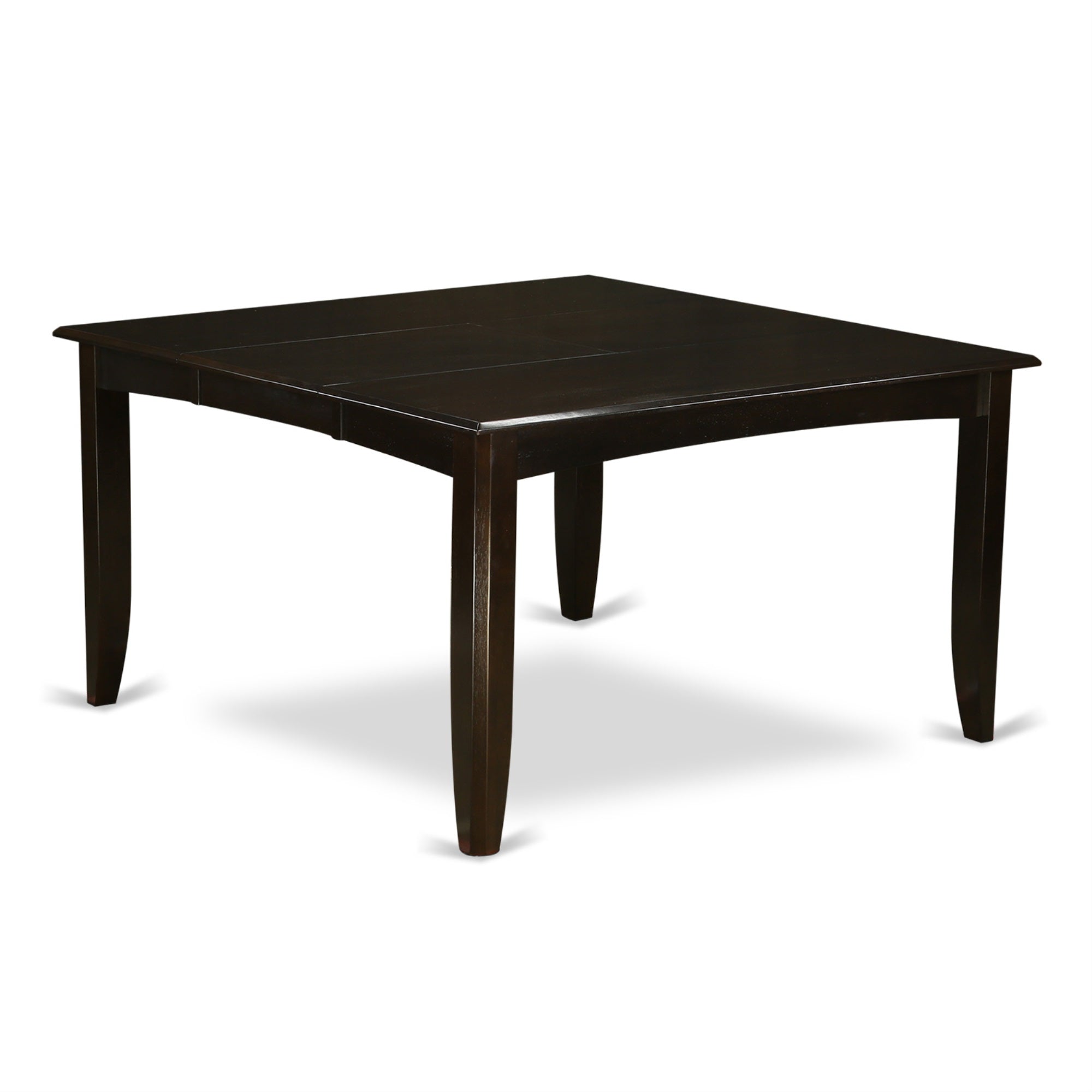 Pfbo5-Cap-C 5 Pc Dining Set-Square Dining Table With Leaf And 4 Dining Chairs