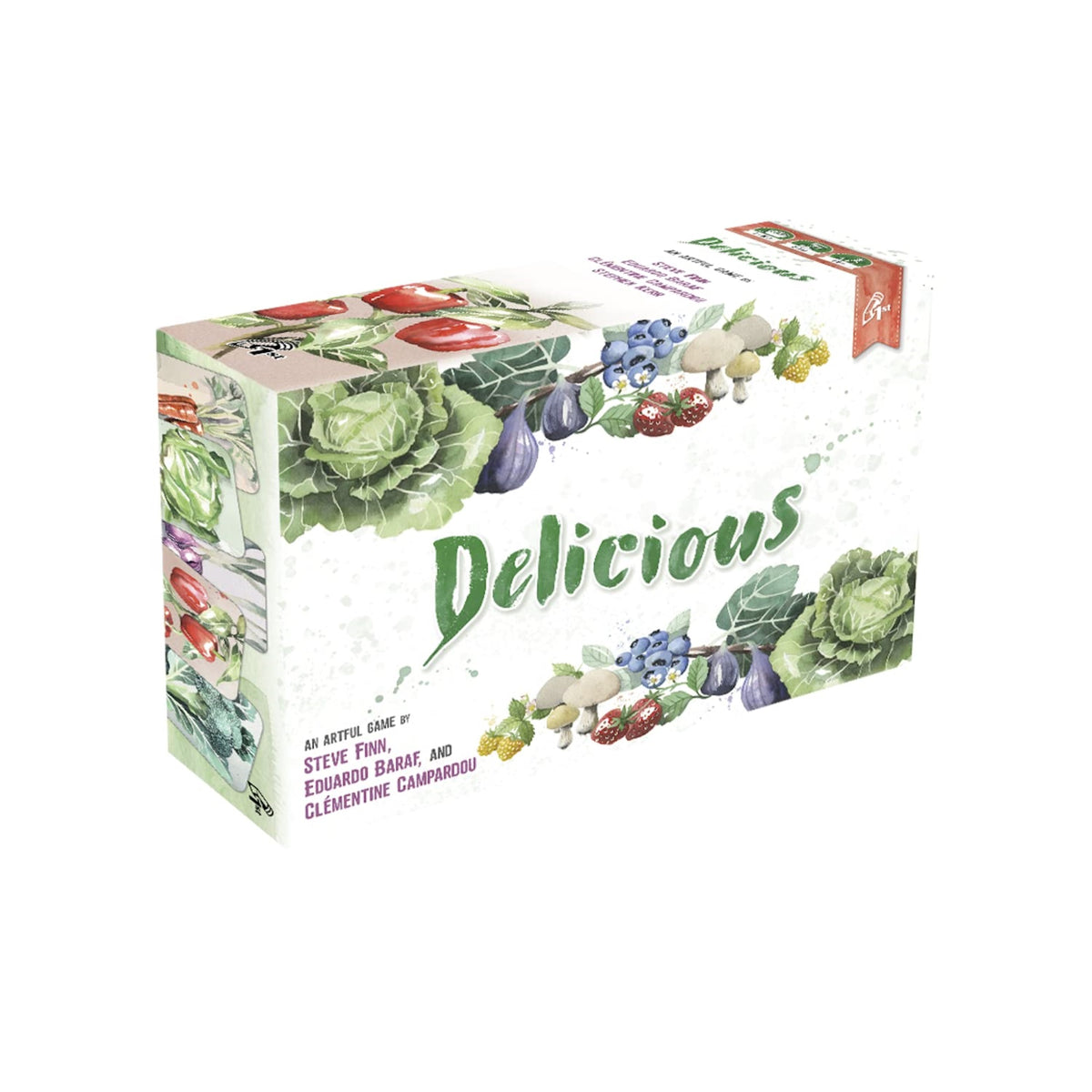 Pencil First Games Delicious Card Game -An Artful Flip-And-Write Gardening Game With Fruits And Vegetables Games For 1-100 Players