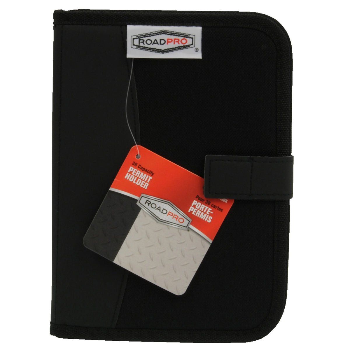 Roadpro Ph-0013Bk Permit Holder For Semi Truck 5.75 Inch X 8 Inch Permit Holder Trucking Accessories Permit Book Case - Black