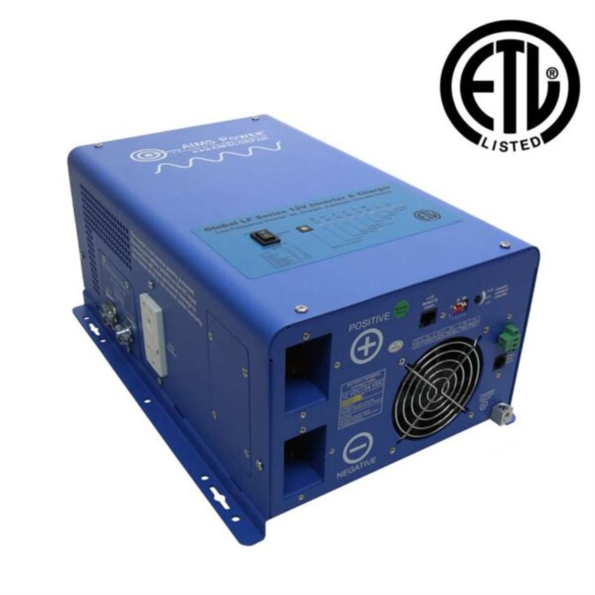 3000 Watt 120Vac Pure Sine Inverter Charger With 120Vac 30A Or 240Vac 50A Bypass