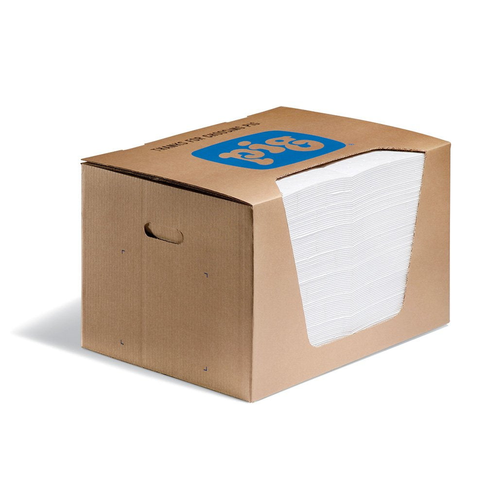 Pig Waterrepellent Oilabsorbent Heavyweight Mat Pad 100/Box