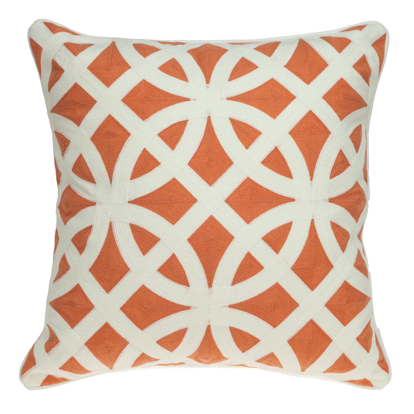 Parkland Collection Chano Transitional Multicolored Pillow Cover With Poly Insert
