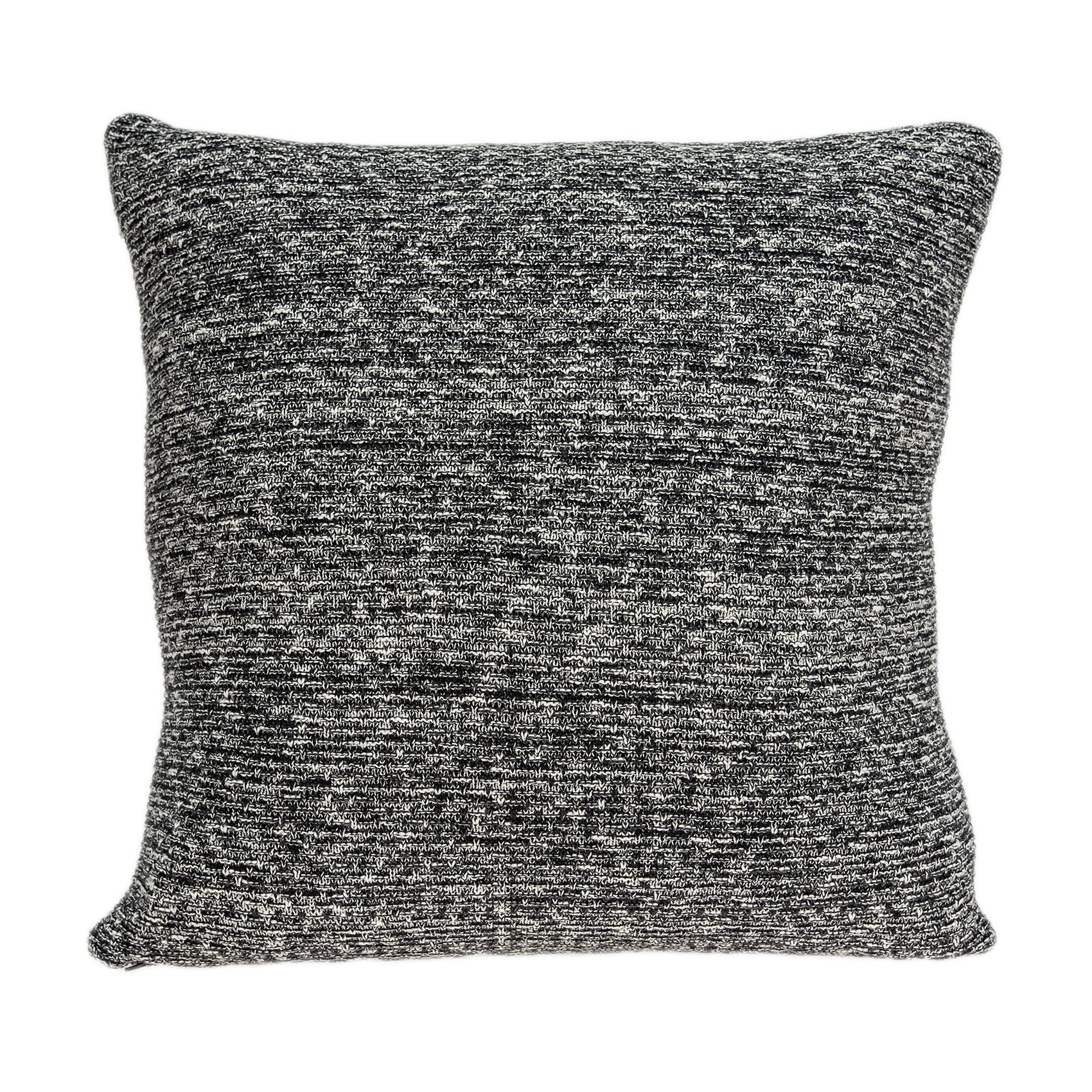Parkland Collection Zumi Transitional Grey Pillow Cover With Poly Insert