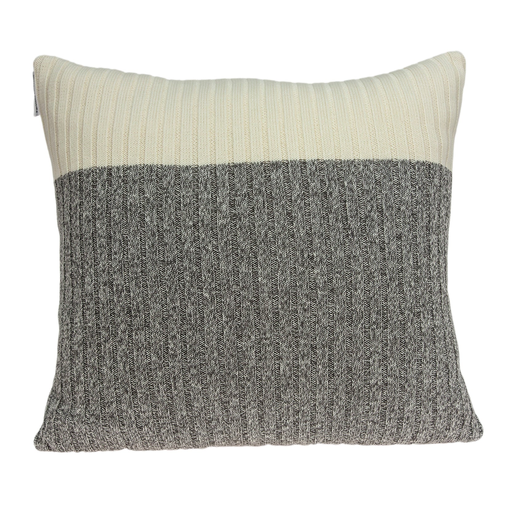 Parkland Collection Wilson Transitional Tan Pillow Cover With Poly Insert