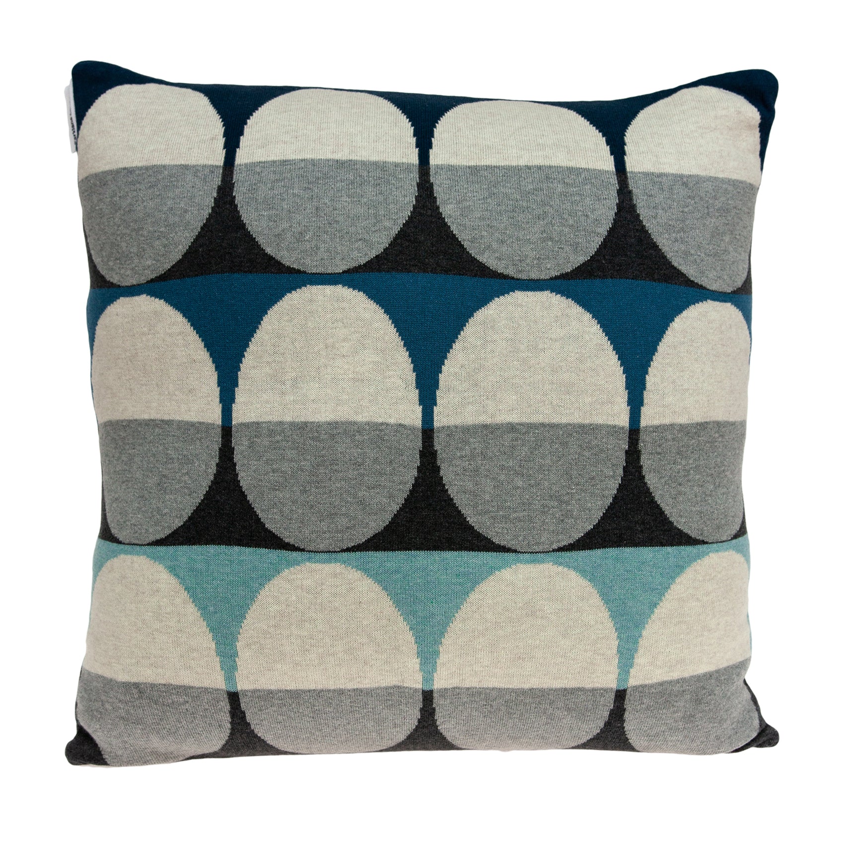 Parkland Collection Niam Transitional Multicolor Pillow Cover With Poly Insert
