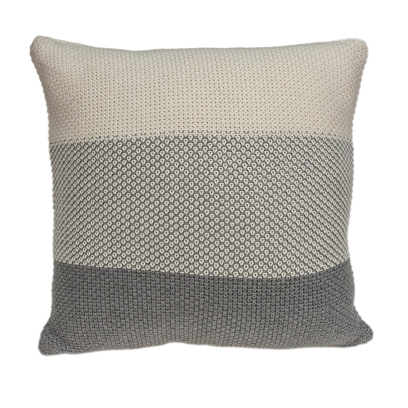 Parkland Collection Evo Transitional Tan Pillow Cover With Poly Insert