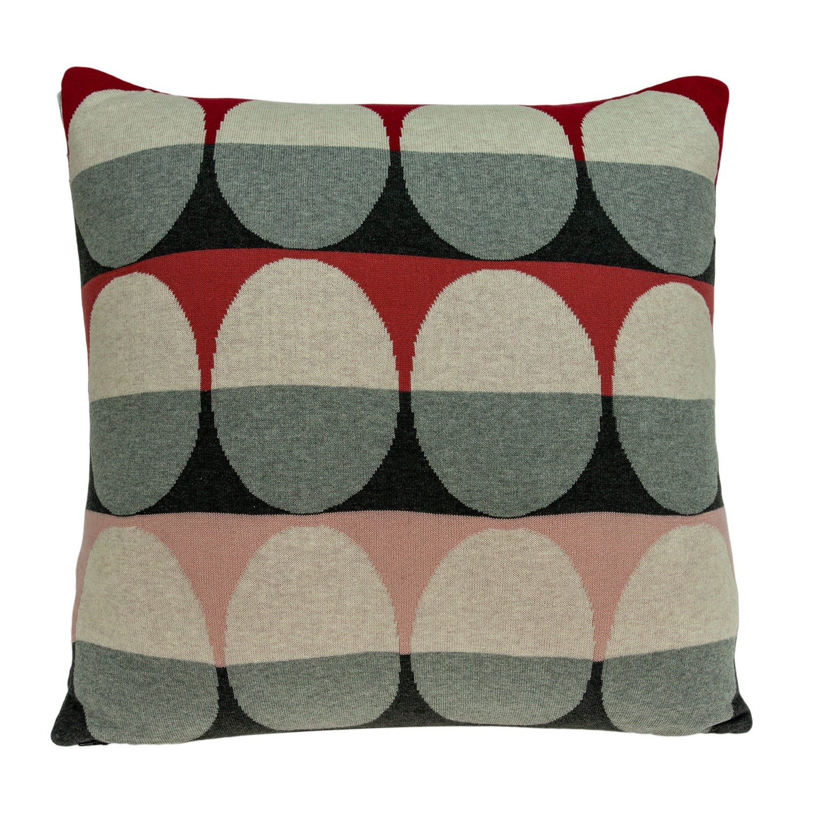 Parkland Collection Zinca Transitional Multicolor Pillow Cover With Poly Insert