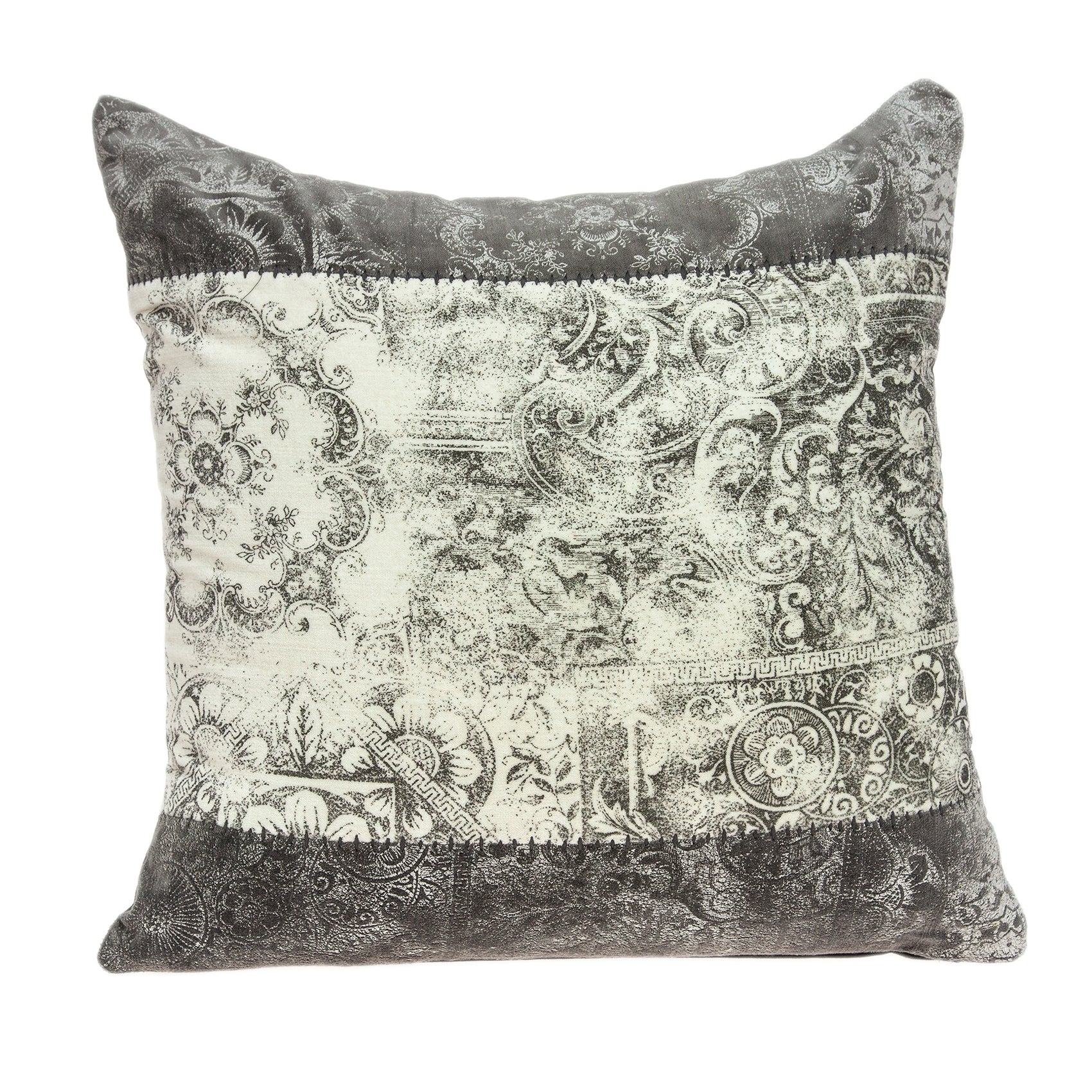 Parkland Collection Hannah Traditional Multicolor Pillow Cover With Poly Insert